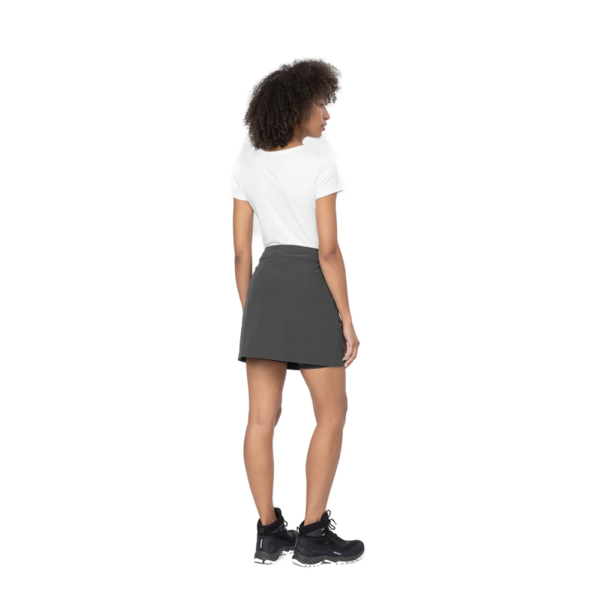 Dámska turistická sukňa 4F SKIRT FNK F005-22S-ANTHRACITE · záber 3
