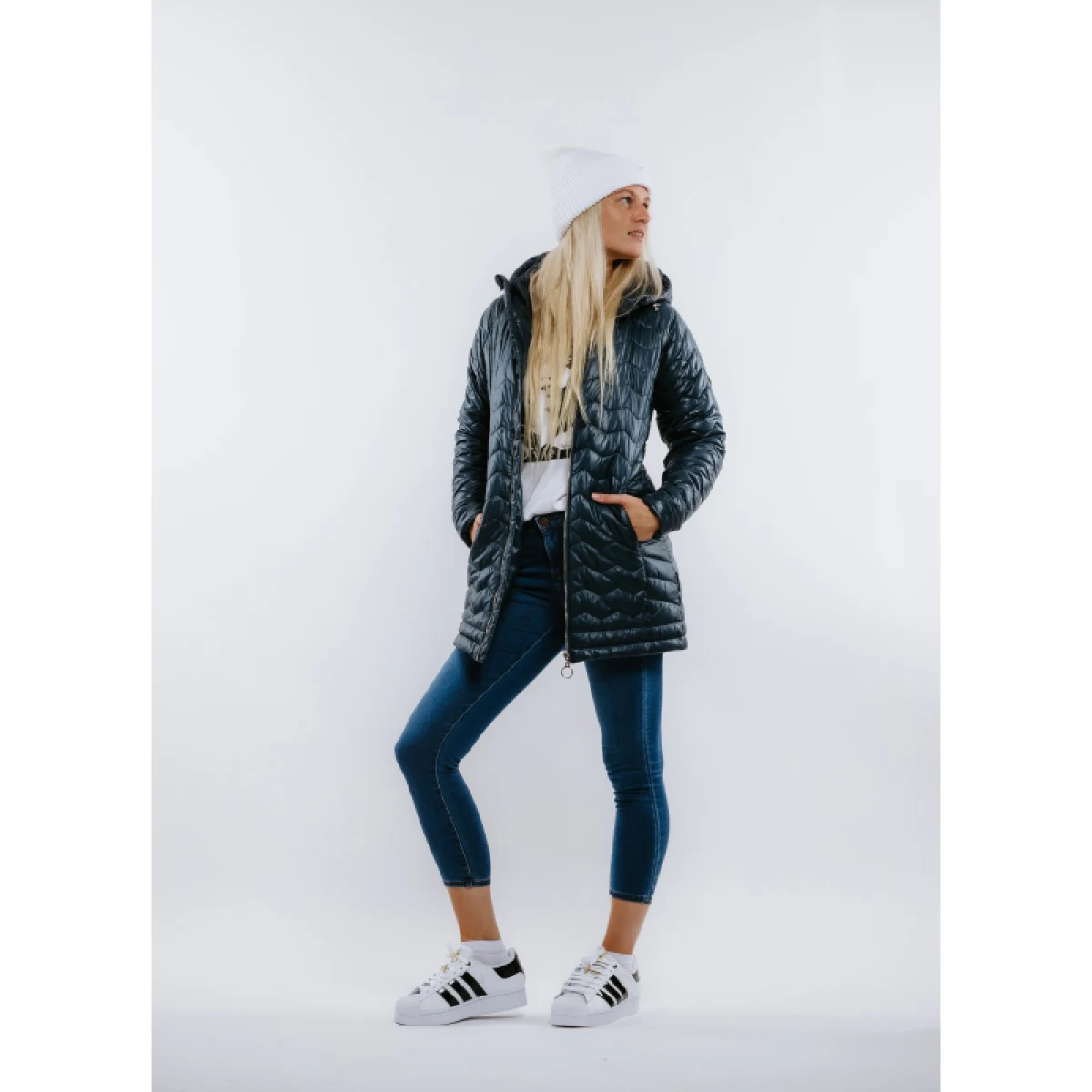 Dámska bunda AUTHORITY CJ-CAMELIA blue · záber 5