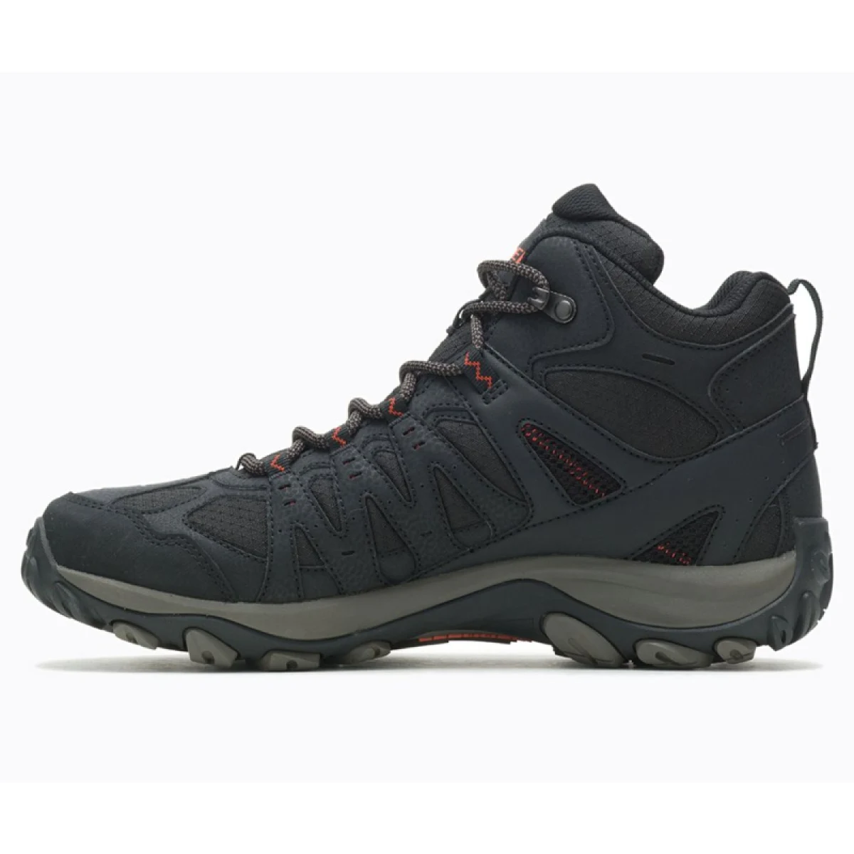 Pánska členková turistická obuv MERRELL Accentor 3 Sport Mid GTX M black tangerine · záber 3