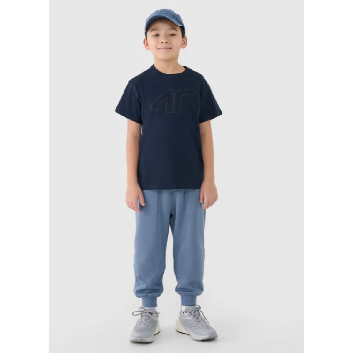 Chlapčenské tričko s krátkym rukávom 4F JUNIOR TSHIRT M2331-31S-NAVY · záber 4