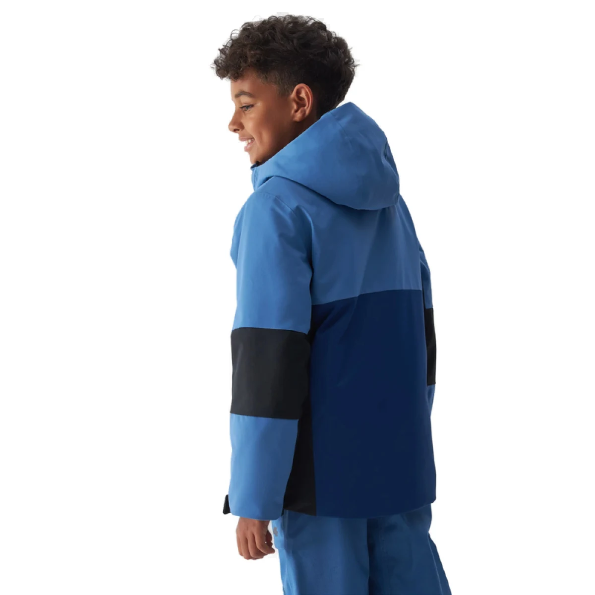 Chlapčenská lyžiarska bunda 4F JUNIOR TECHNICAL JACKET-JAW23TTJAM301-33S-BLUE · záber 3