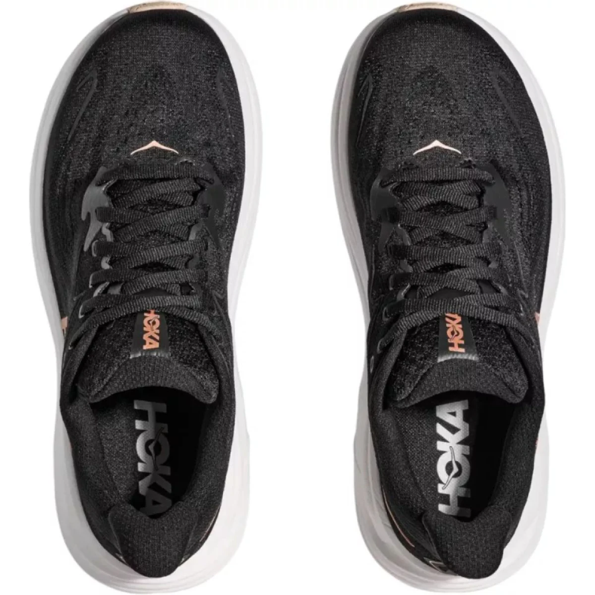 Dámska bežecká obuv HOKA Clifton 10 W black rose gold · záber 3