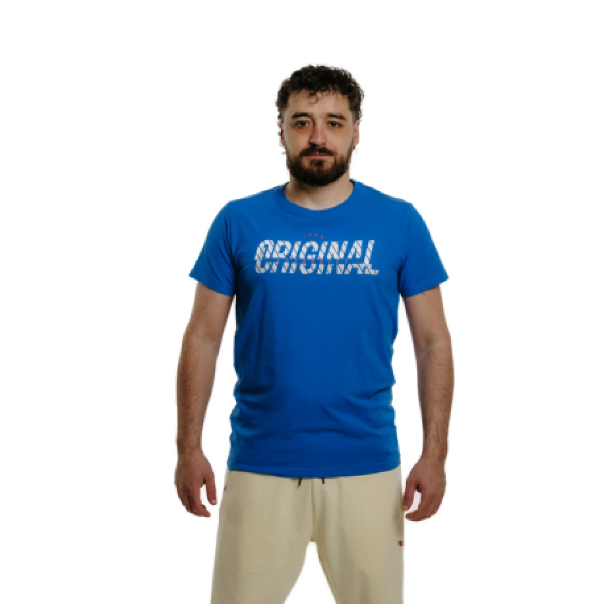 Pánske tričko s krátkym rukávom AUTHORITY T-ORIGINAL90 M blue · záber 1