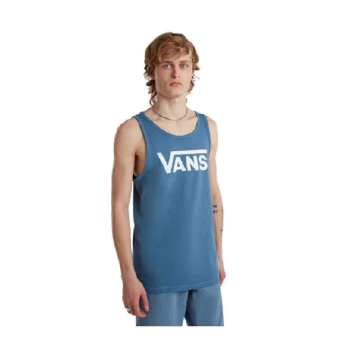 Pánske tričko s krátkym rukávom VANS CLASSIC TANK-COPEN BLUE · záber 1