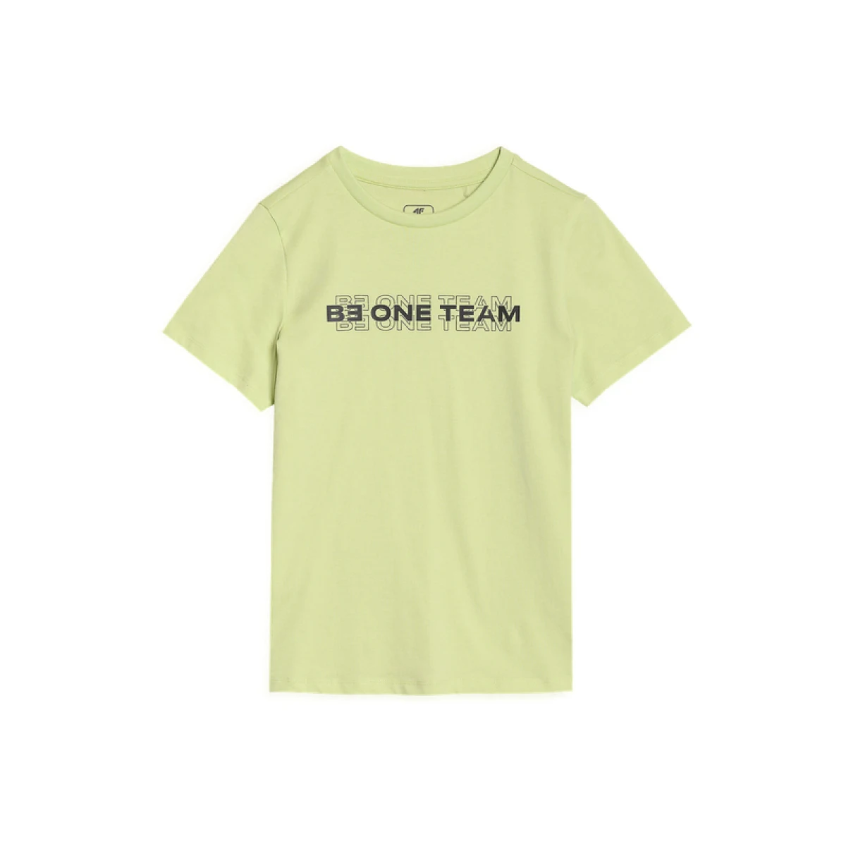 Chlapčenské tričko s krátkym rukávom 4F JUNIOR TSHIRT M2186-45N-CANARY GREEN NEON · záber 5
