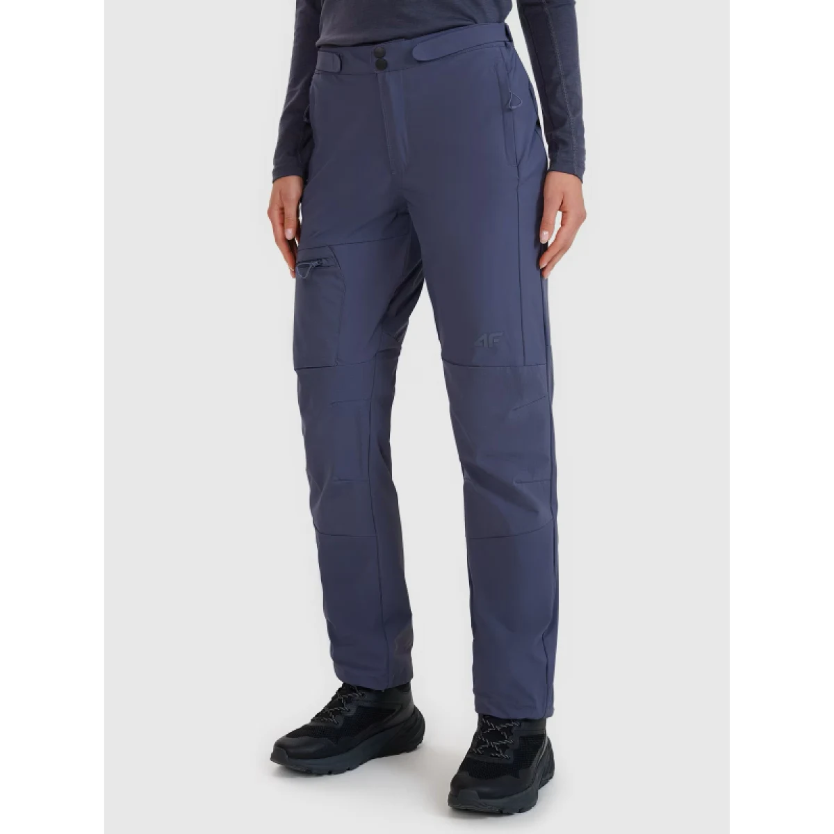Dámske turistické nohavice 4F TROUSERS FNK-WSS25TFTRF0797-22S-ANTHRACITE · záber 2