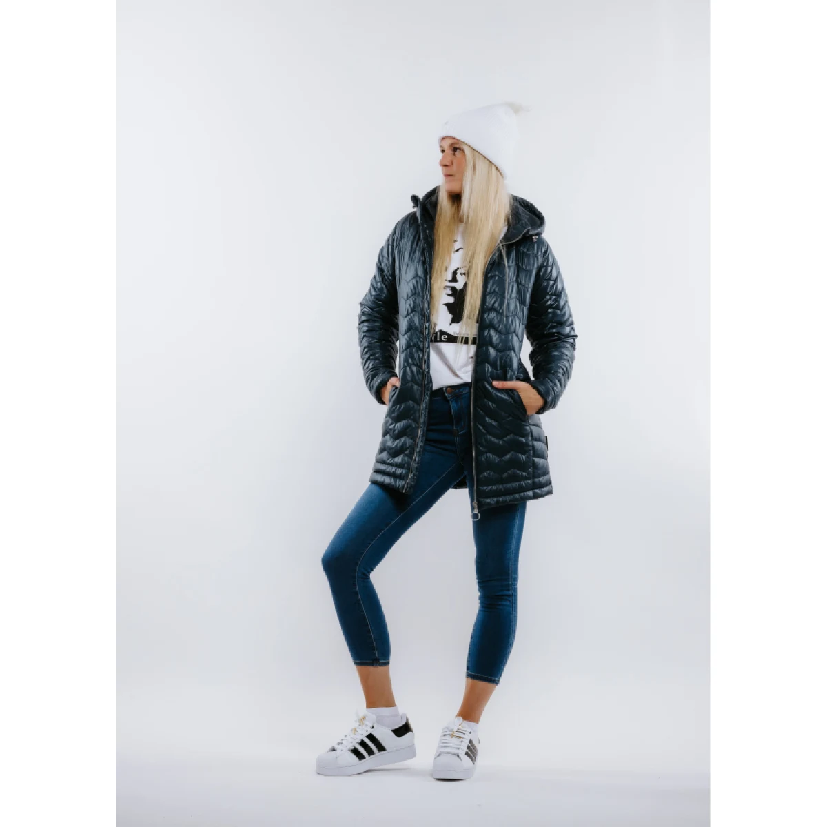 Dámska bunda AUTHORITY CJ-CAMELIA blue · záber 4