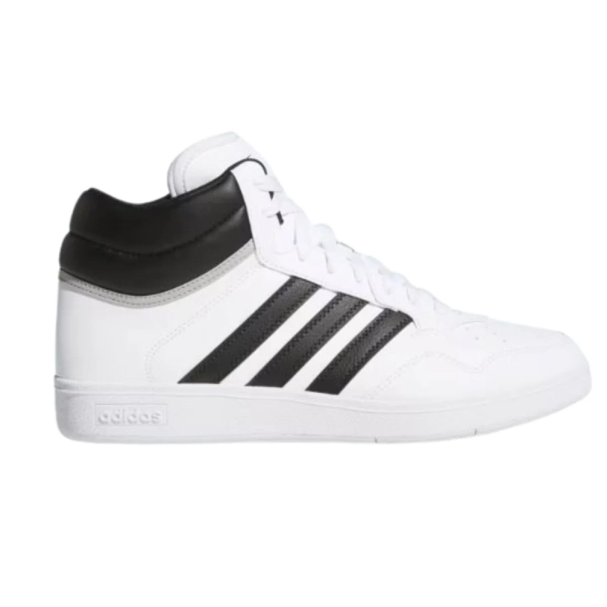 Pánska rekreačná obuv ADIDAS Hoops 4.0 Mid M cloud white core black grey two · záber 2