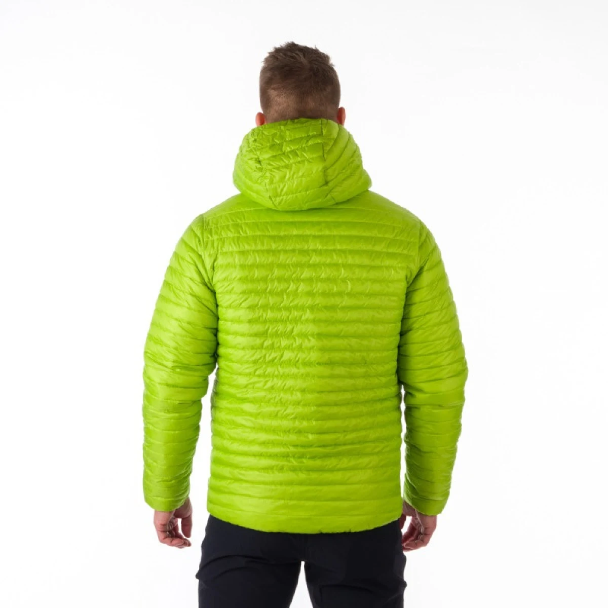 Pánska turistická bunda NORTHFINDER DAN-584-limegreengrey · záber 5