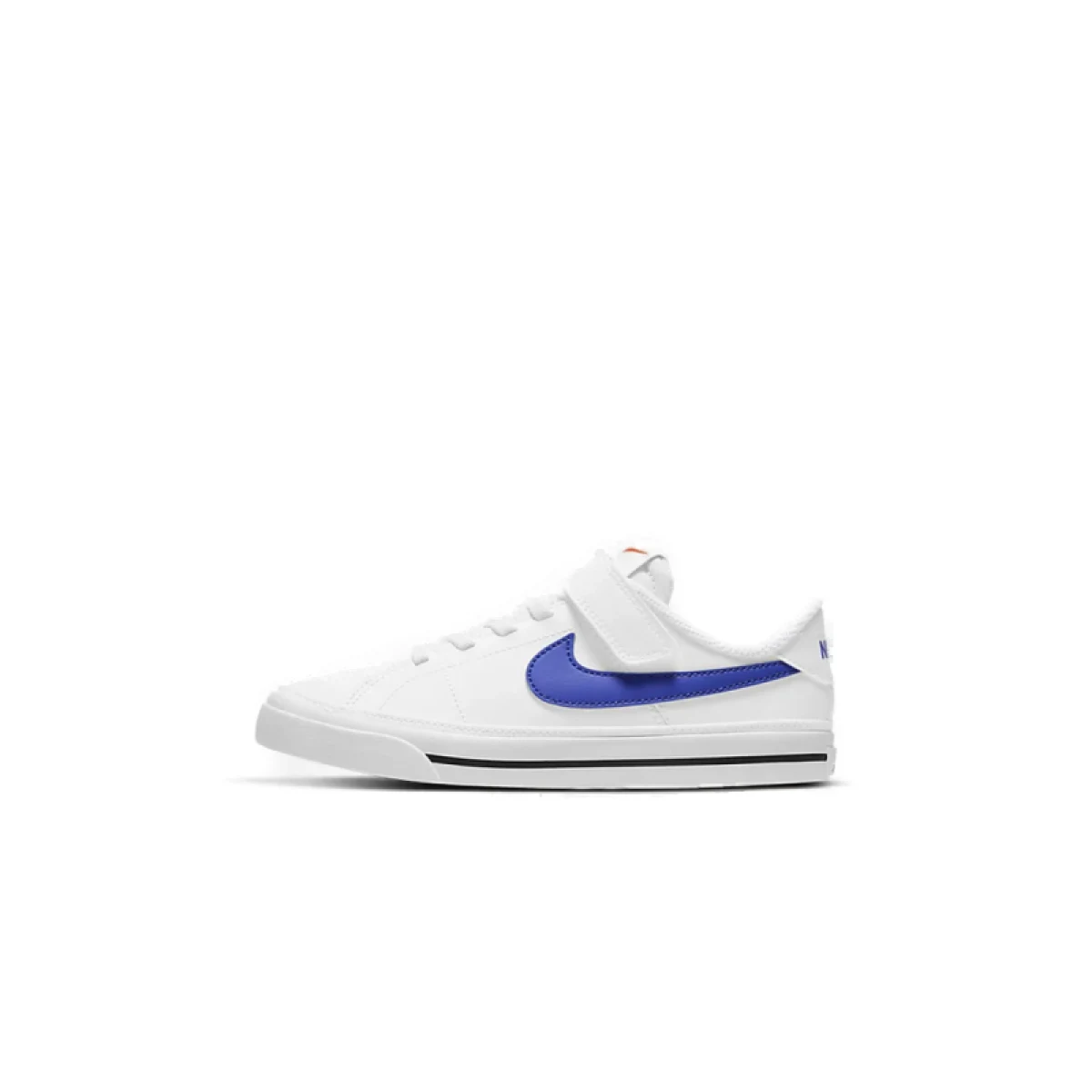 Chlapčenská vychádzková obuv NIKE Court Legacy white black game royal · záber 4
