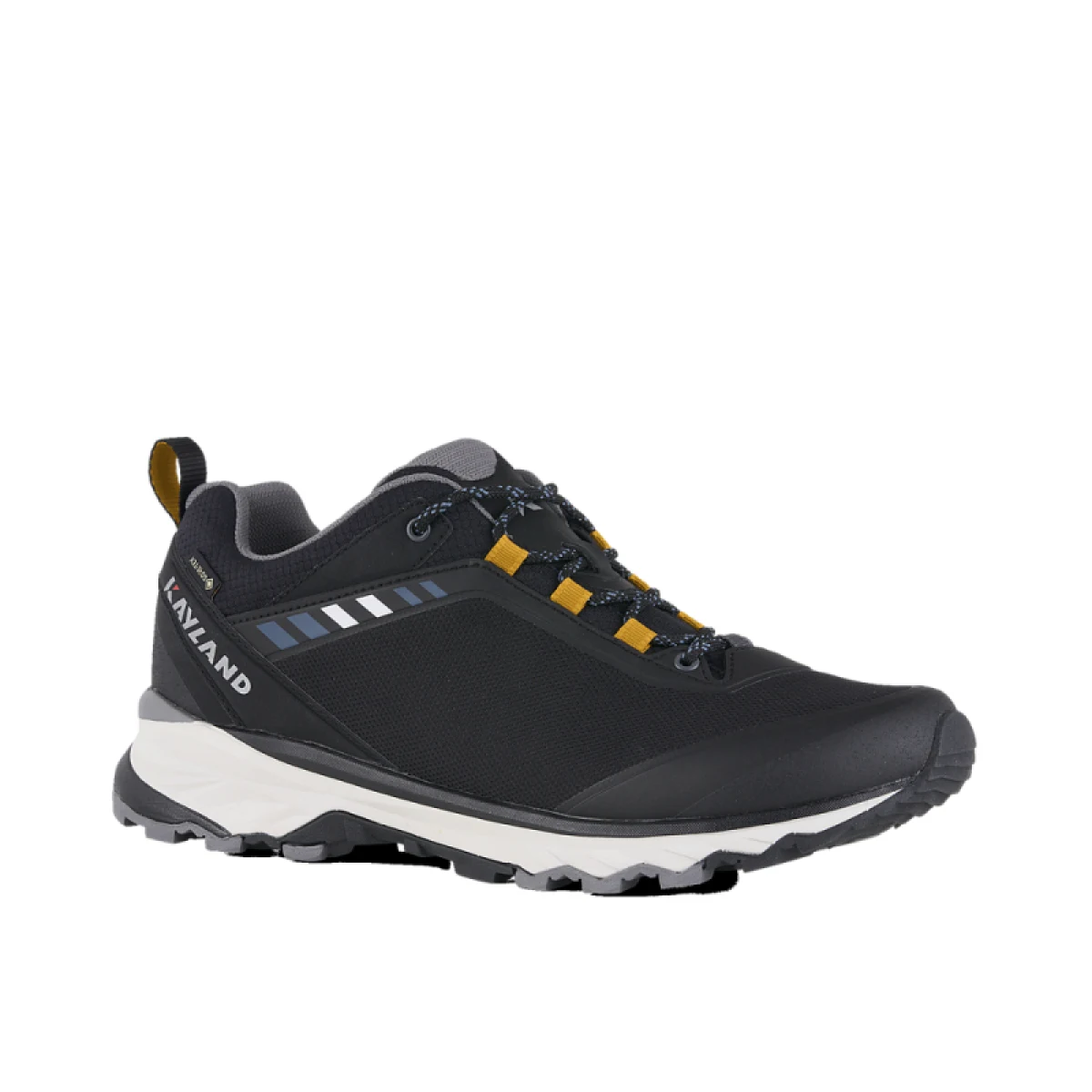 Pánska nízka turistická obuv KAYLAND Strider Gtx, Black Yellow · záber 3