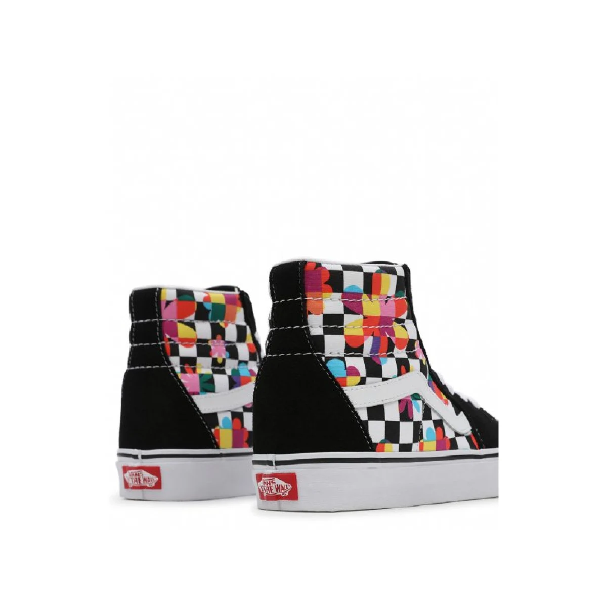 Dámska vychádzková obuv VANS UA SK8-HI (Floral Checkerboard) black true white · záber 5