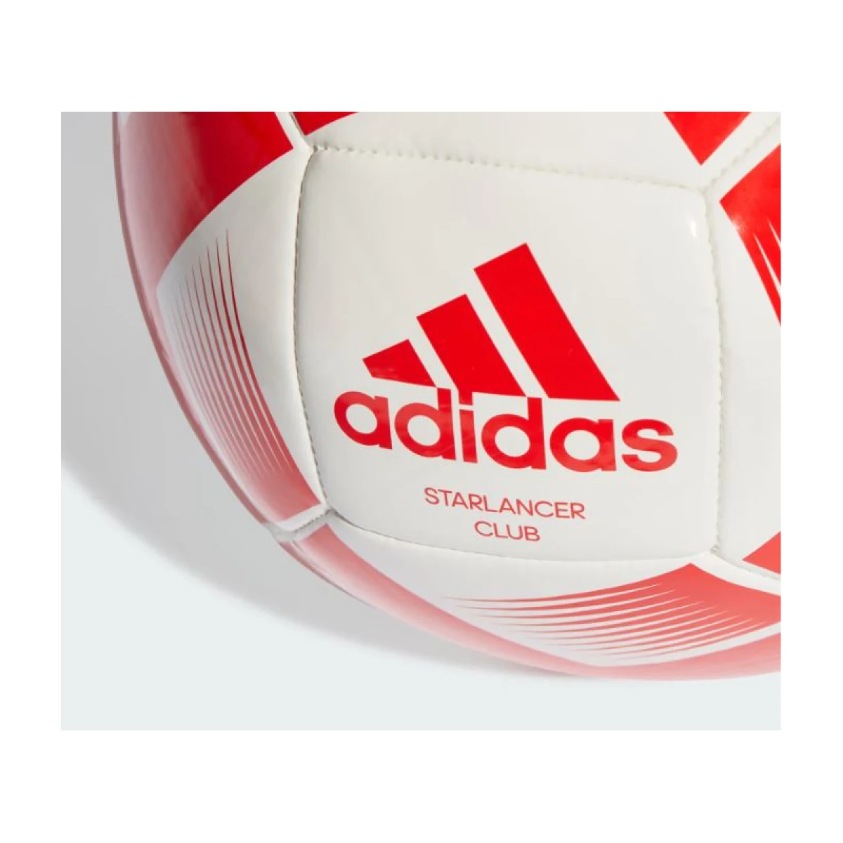 Futbalová lopta ADIDAS STARLANCER CLB WHITE RED · záber 4