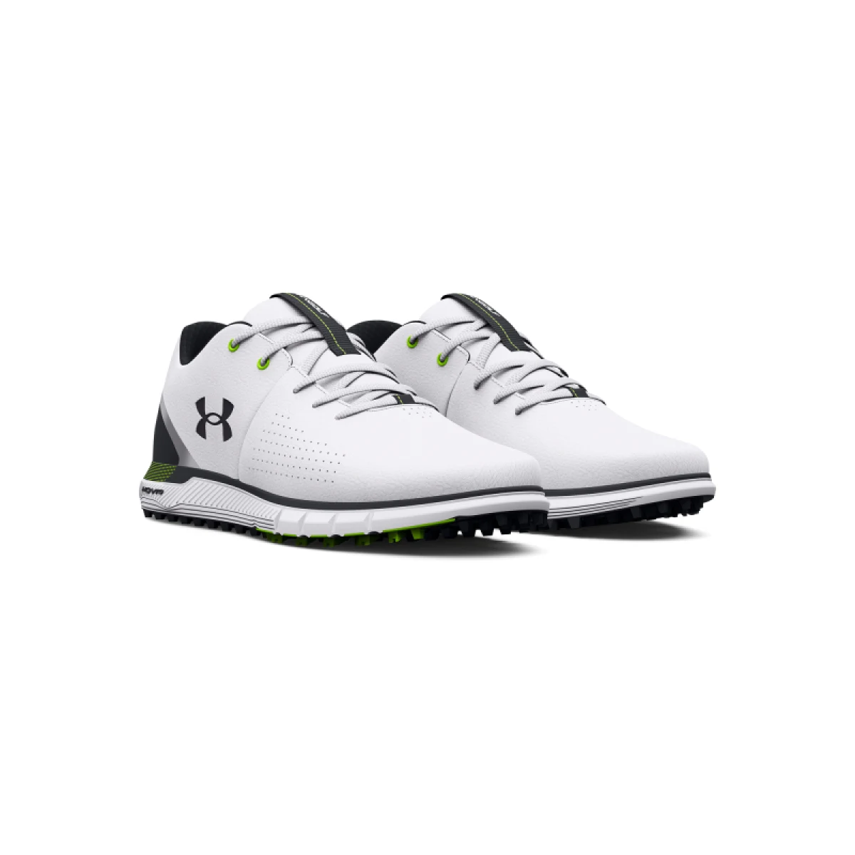 Pánske golfové topánky s hrotmi UNDER ARMOUR Fade 2 Spikeless Golf Shoes white · záber 4