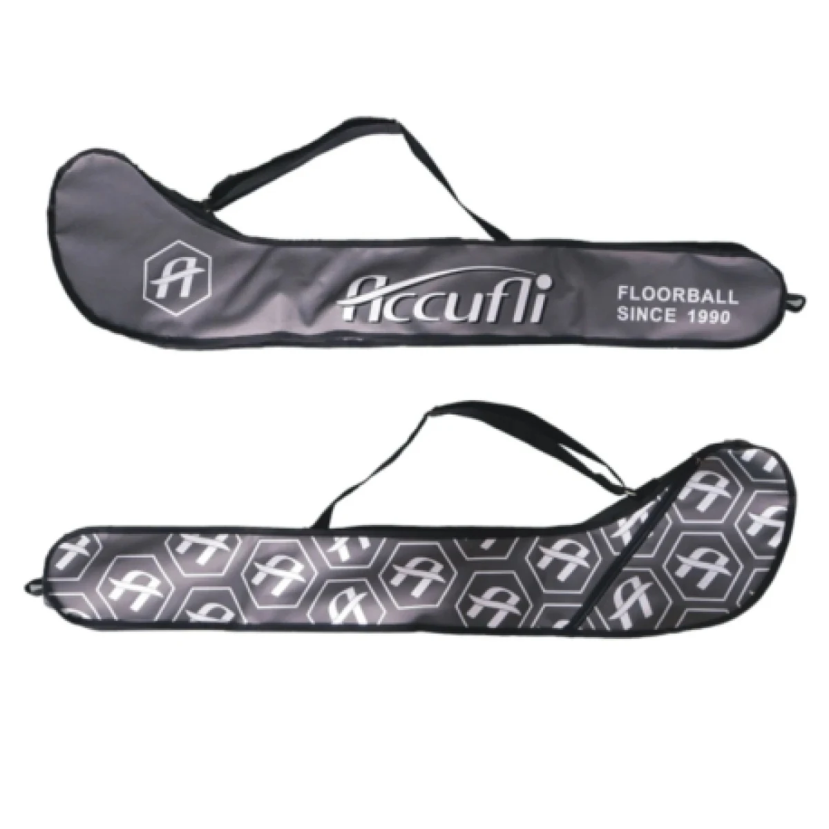 Obal na florbalovú hokejku ACCUFLI FLOORBALL Stick bag - Black Gray · záber 1