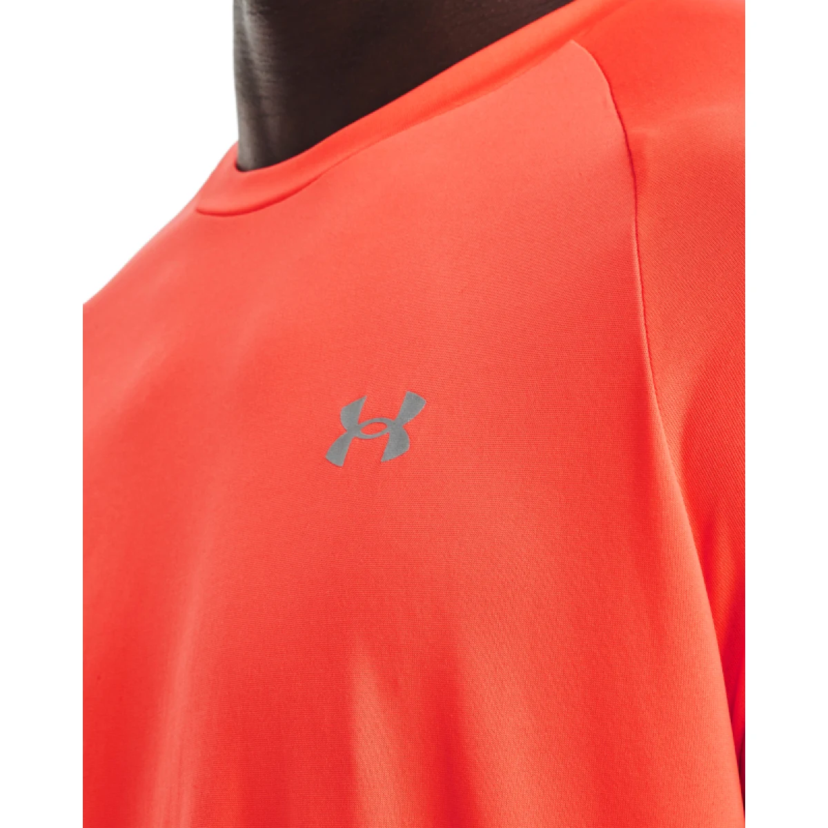 Pánske tréningové tričko s krátkym rukávom UNDER ARMOUR UA Tech Reflective SS-ORG · záber 3