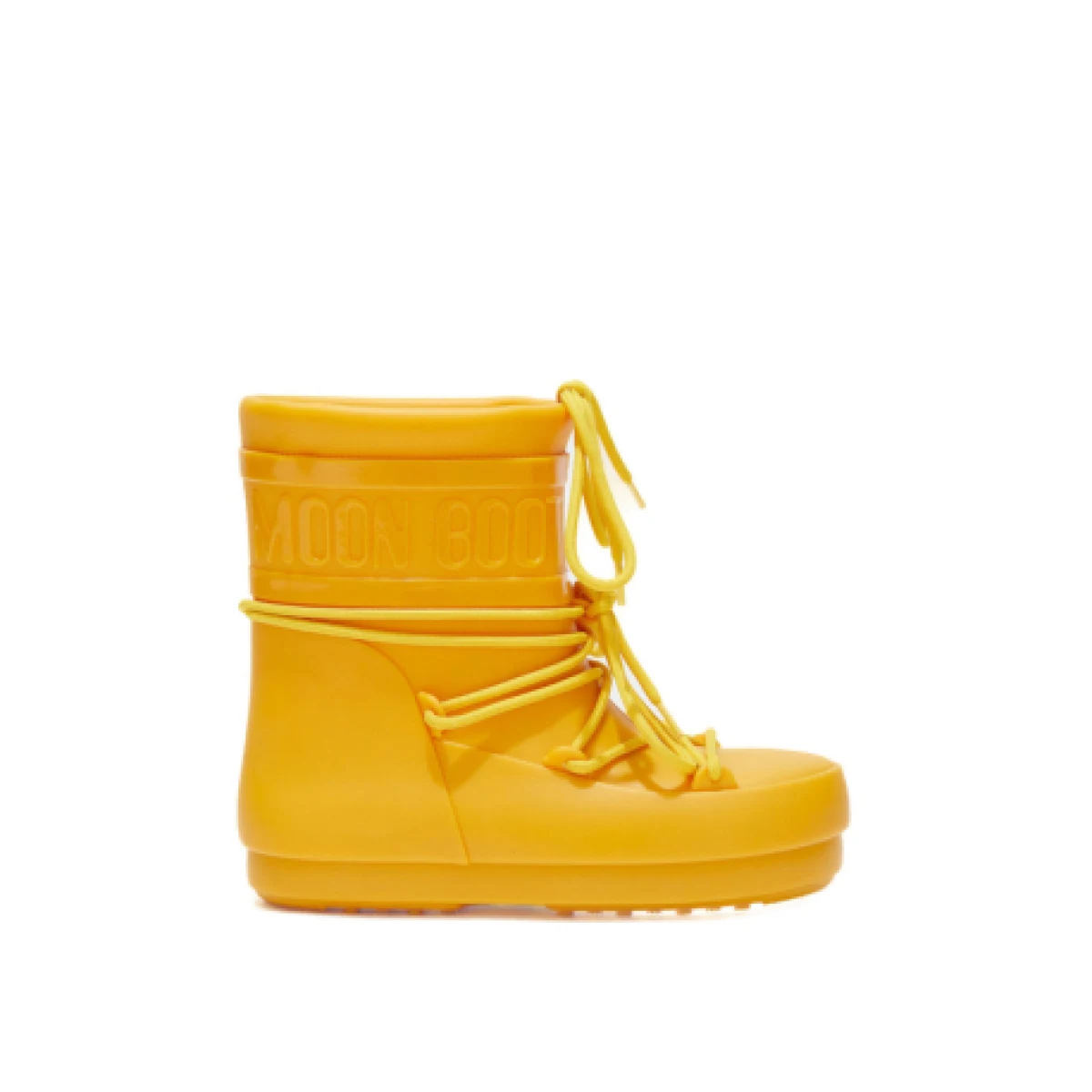 Dámske gumáky MOON BOOT RAIN BOOTS LOW, 002 yellow · záber 1