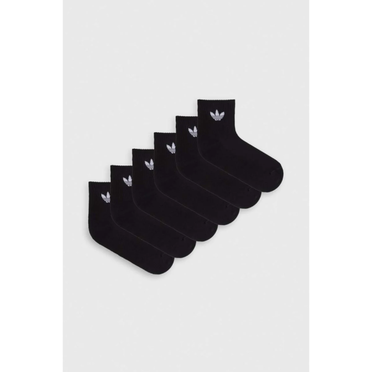 Ponožky ADIDAS 6 PACK-MID ANKLE SCK-BLACK · záber 4