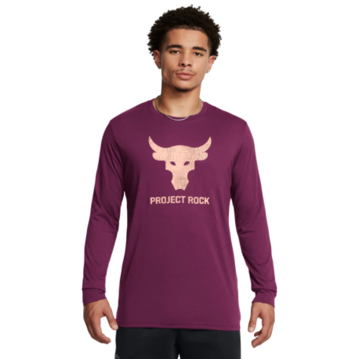 Pánske tričko s dlhým rukávom UNDER ARMOUR PROJECT ROCK UA PROJECT ROCK BRAHMA BULL LS-PPL · záber 1
