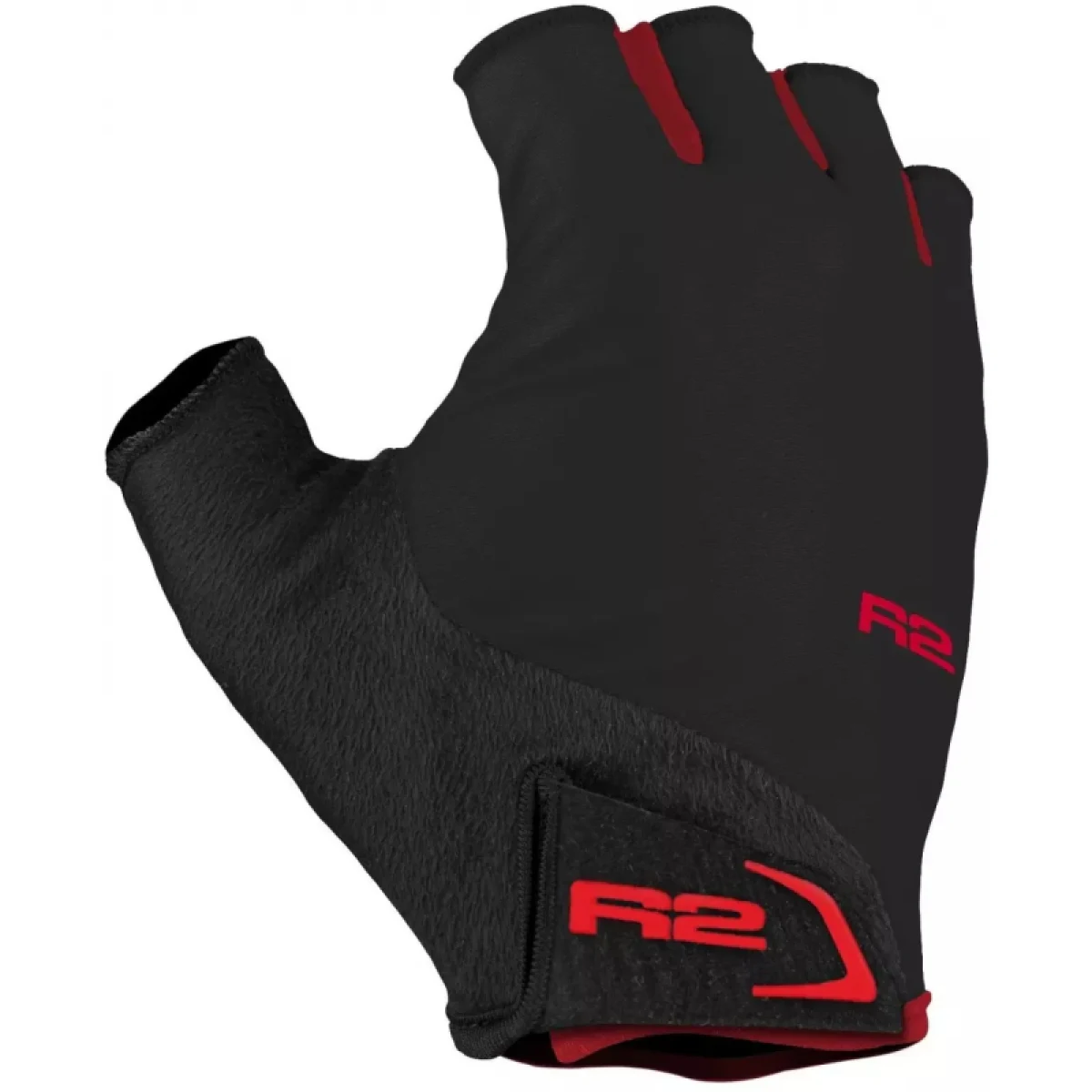 Cyklistické rukavice R2 Riley Red · záber 2