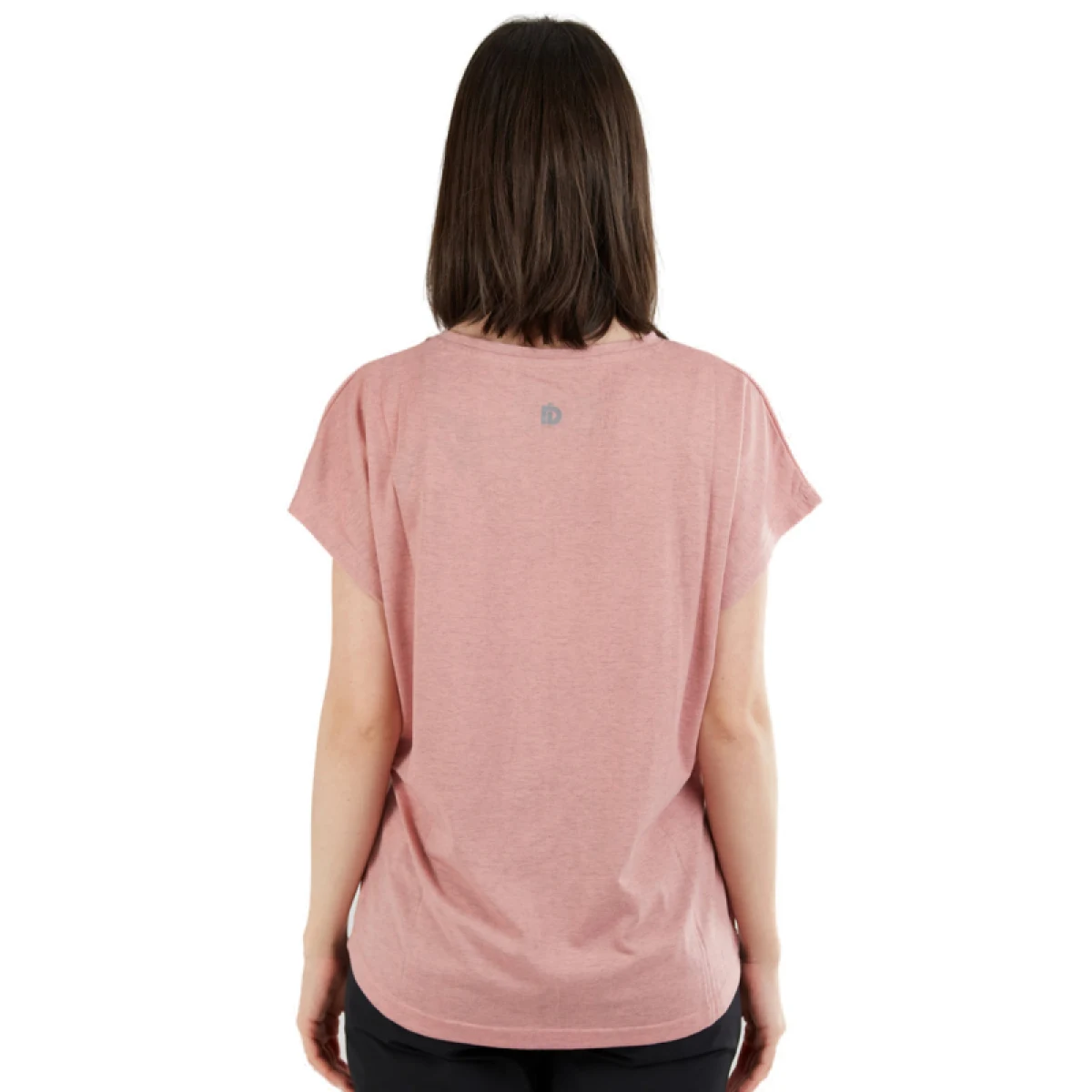 Dámske turistické tričko s krátkym rukávom FUNDANGO Rush T-shirt-385-mauve · záber 2