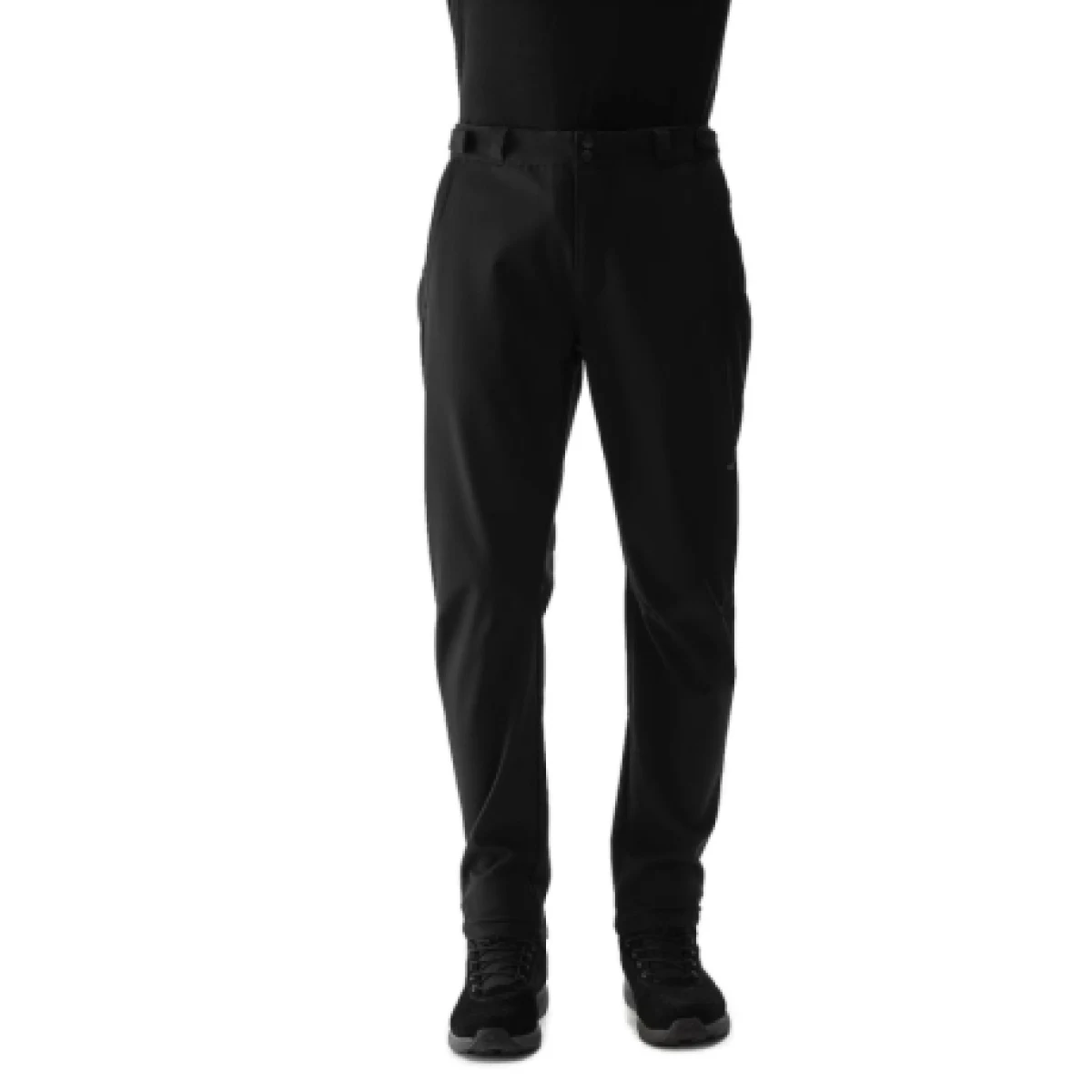 Pánske turistické nohavice 4F TROUSERS FNK-WAW24TFTRM0783-20S-DEEP BLACK · záber 1