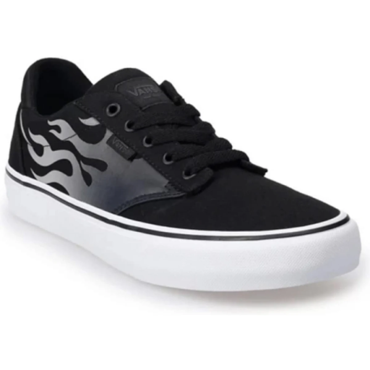 Pánska rekreačná obuv VANS MN Atwood Deluxe faded flame black white · záber 1