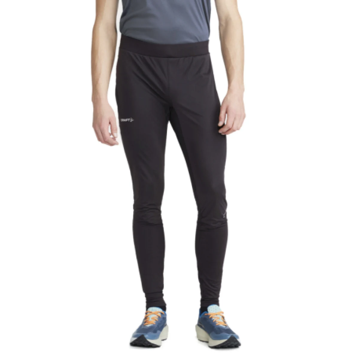 Pánske bežecké zateplené legíny CRAFT ADV ESSENCE WARM WIND TIGHTS 2 M-992000-Slate · záber 1