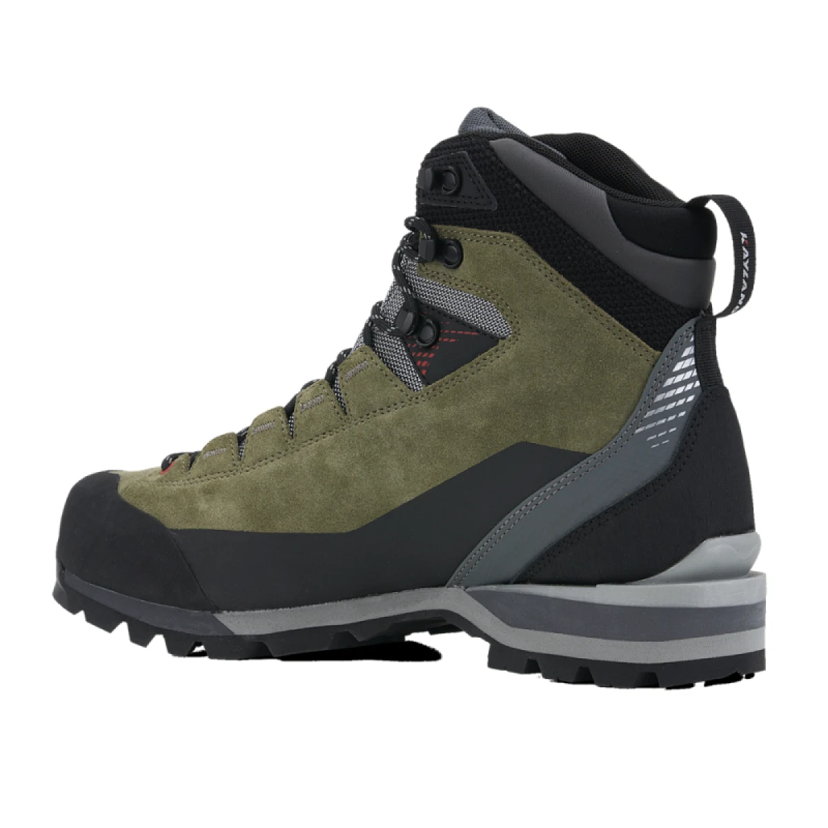 Pánska vysoká turistická obuv KAYLAND Grand Tour Gtx, Brown Green · záber 5
