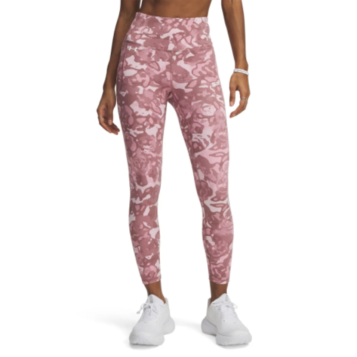 Dámske legíny UNDER ARMOUR Motion Ankle Leg Print-PNK · záber 1