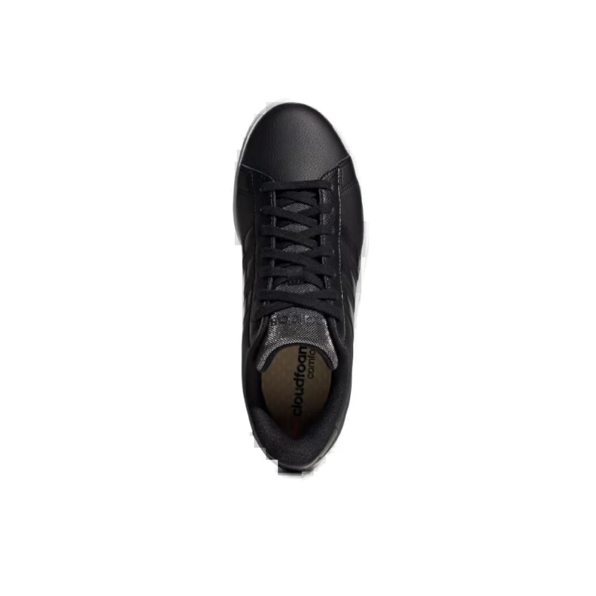 Dámska rekreačná obuv ADIDAS Grand Court 2.0 core black core black silver metallic · záber 4