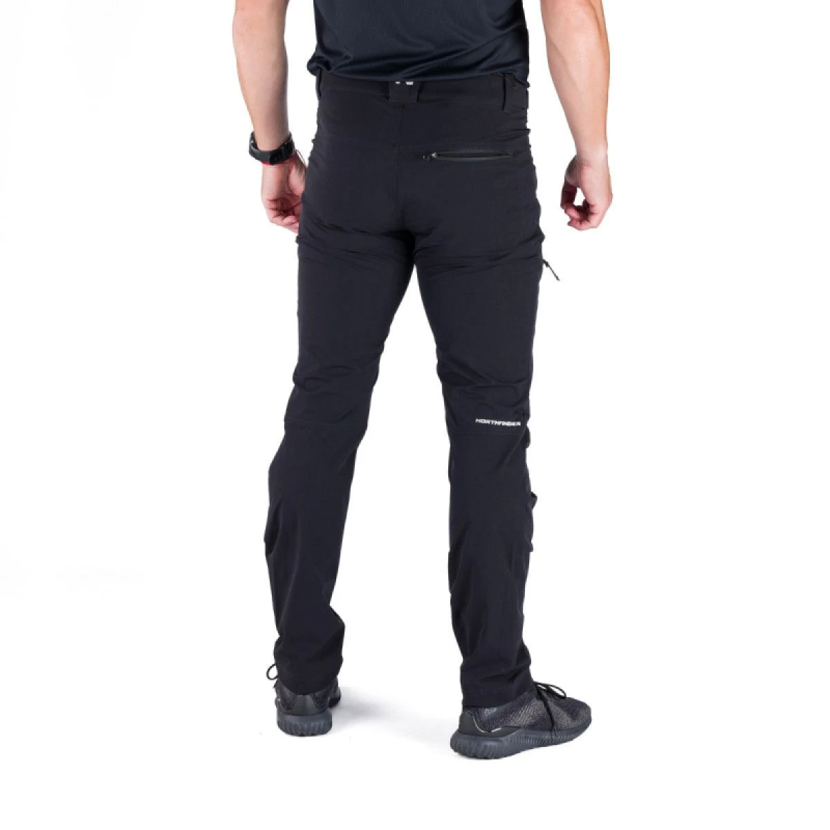 Pánske turistické nohavice NORTHFINDER AURELIAN-269black · záber 3
