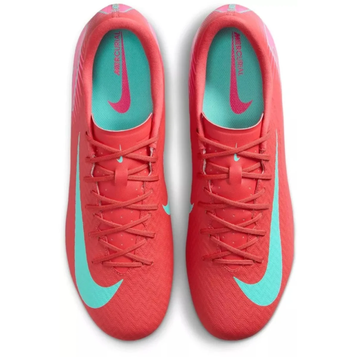 Pánske futbalové kopačky outdoorové NIKE Mercurial Vapor 16 Academy M FG ember glow aurora green · záber 4