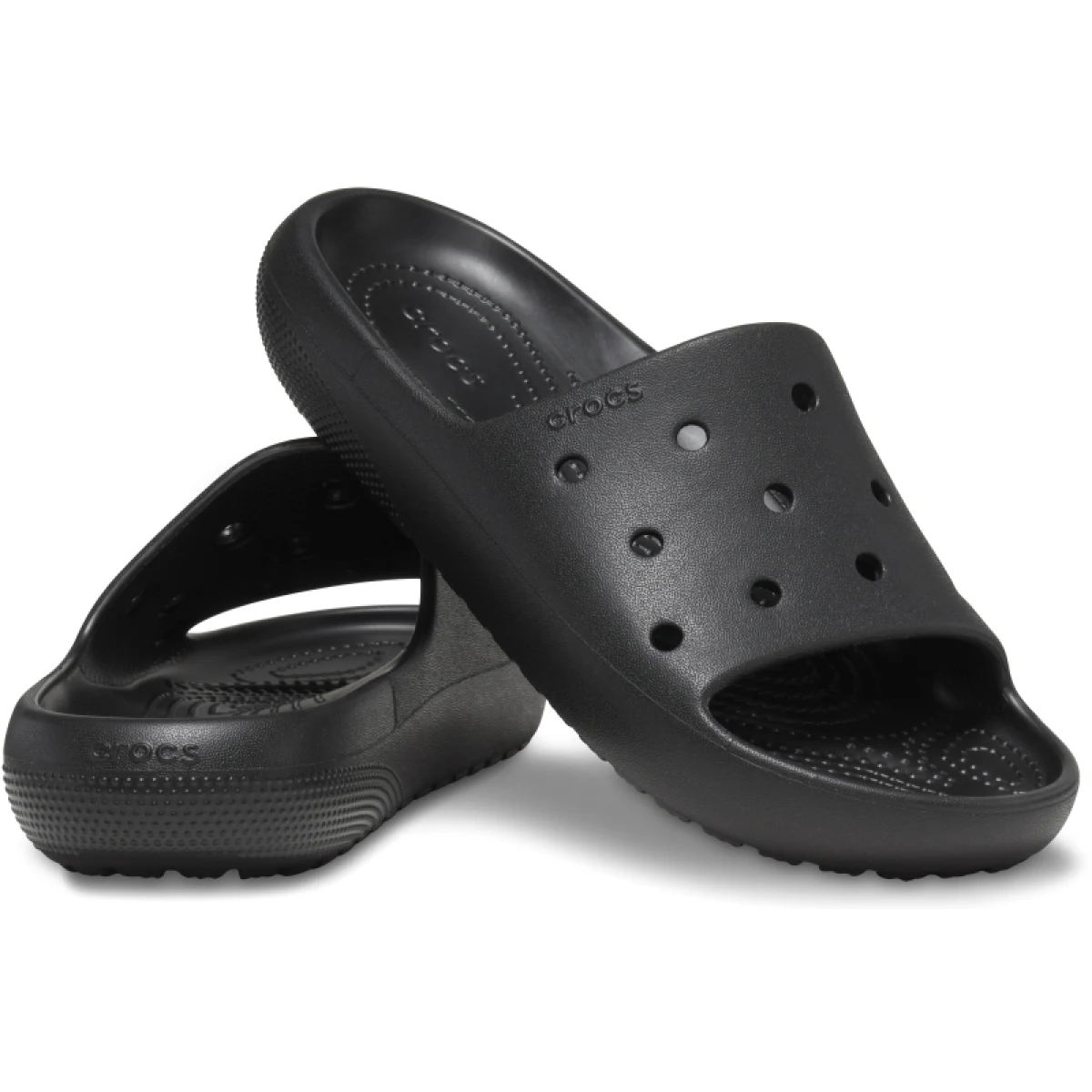 Šlapky (plážová obuv) CROCS Classic Slide V2 black · záber 5