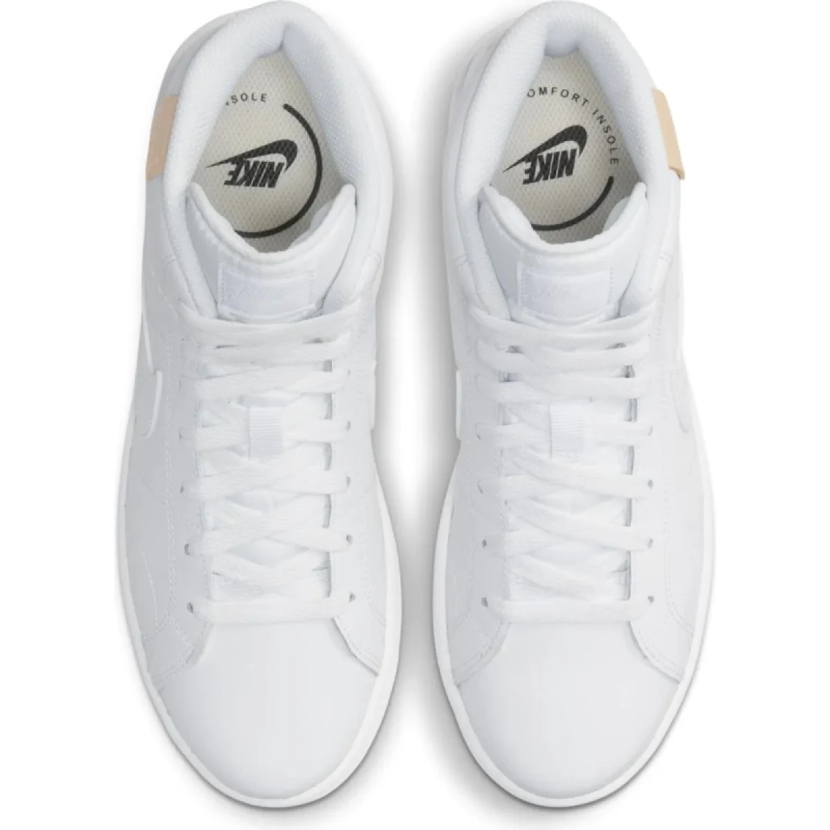 Dámska vychádzková obuv NIKE Court Royale 2 Mid white white · záber 3