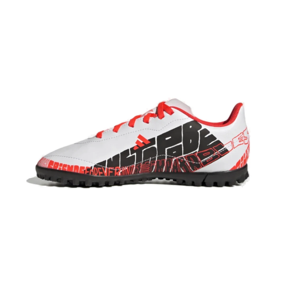 Juniorské futbalové kopačky turfy ADIDAS X Speedportal Messi.4 Jr TF cloud white core black solar red · záber 3