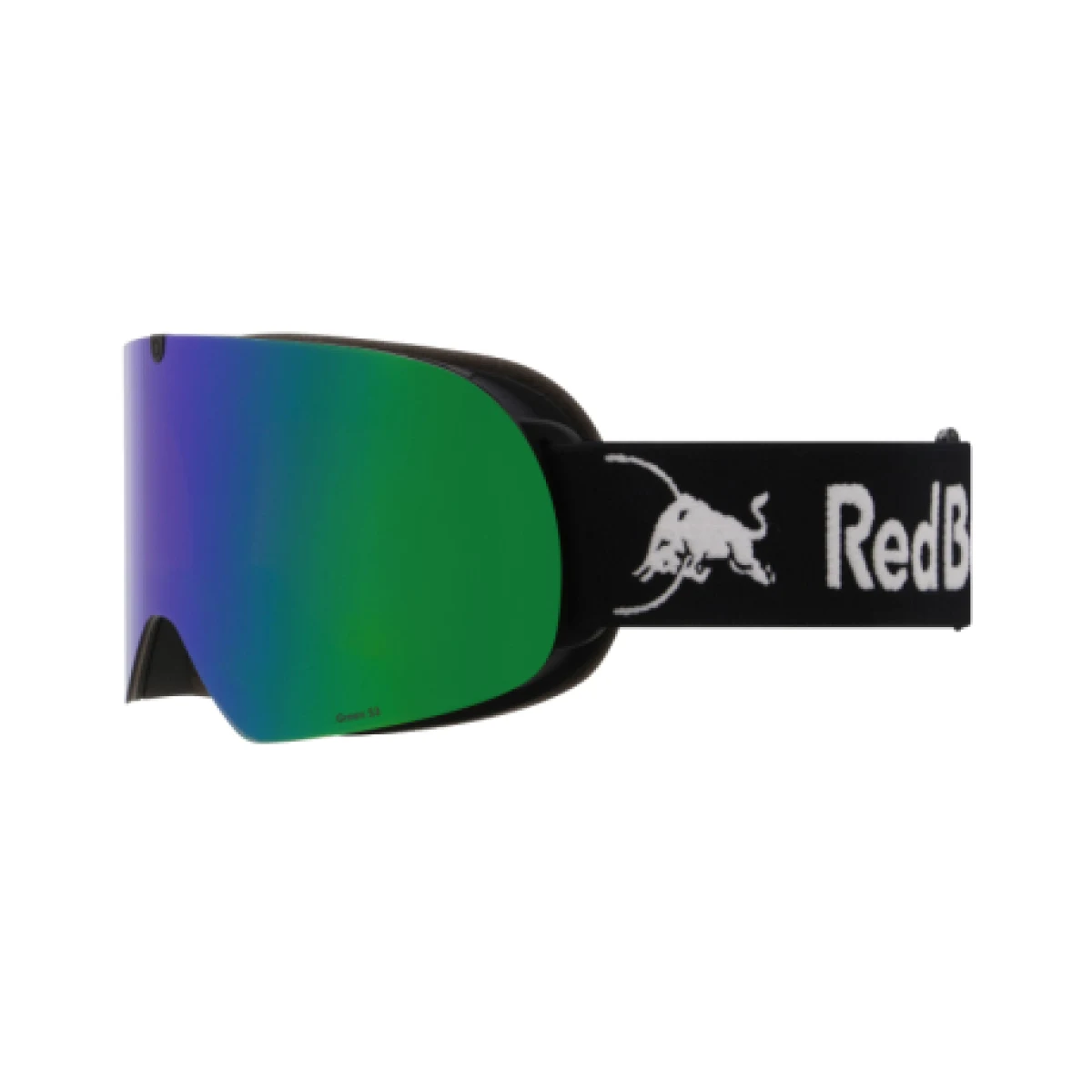 Lyžiarske okuliare RED BULL SPECT SOAR-15GR3, black brown with green mirror · záber 1