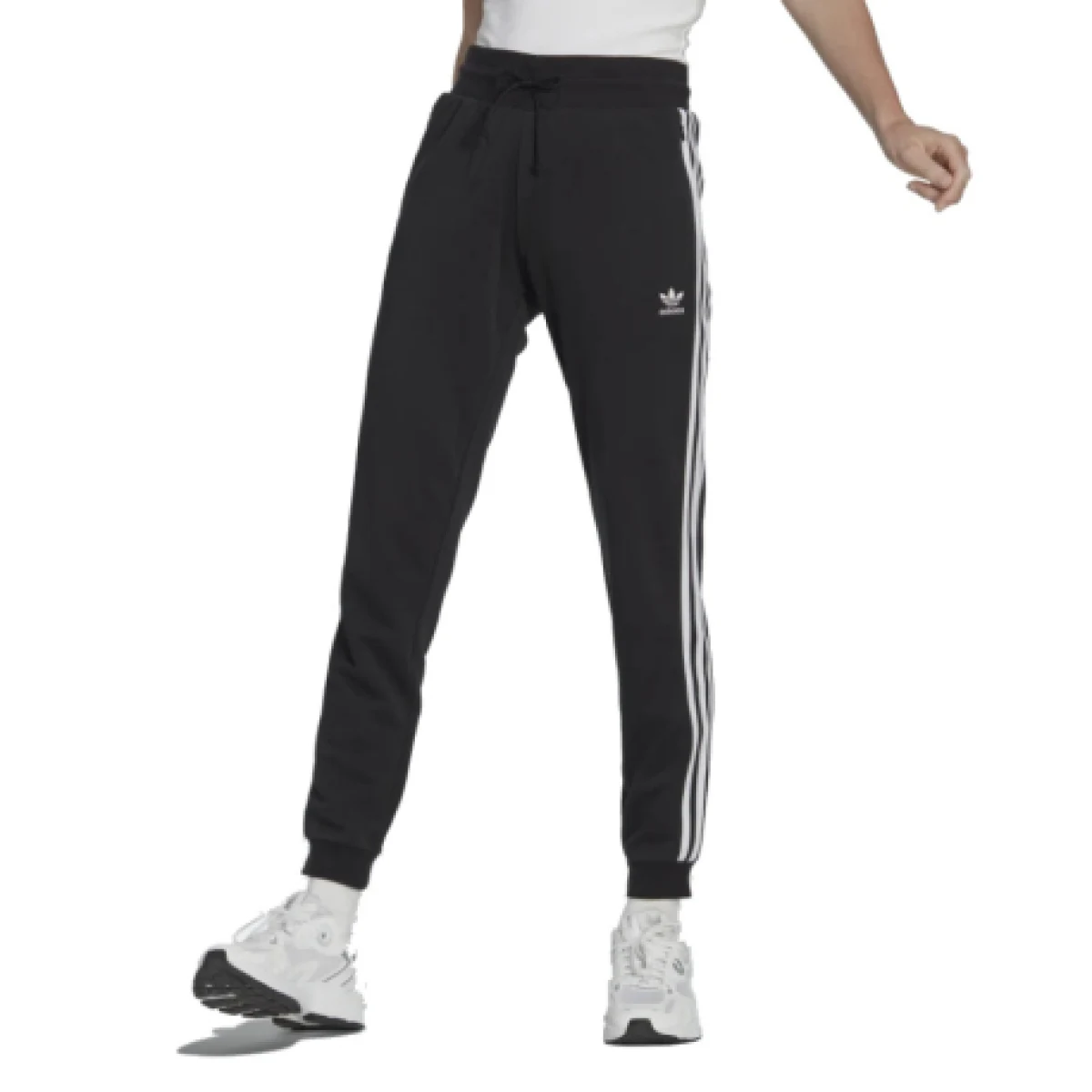 Dámske tréningové nohavice ADIDAS ORIGINALS SLIM PANTS-IB7455-BLACK · záber 1