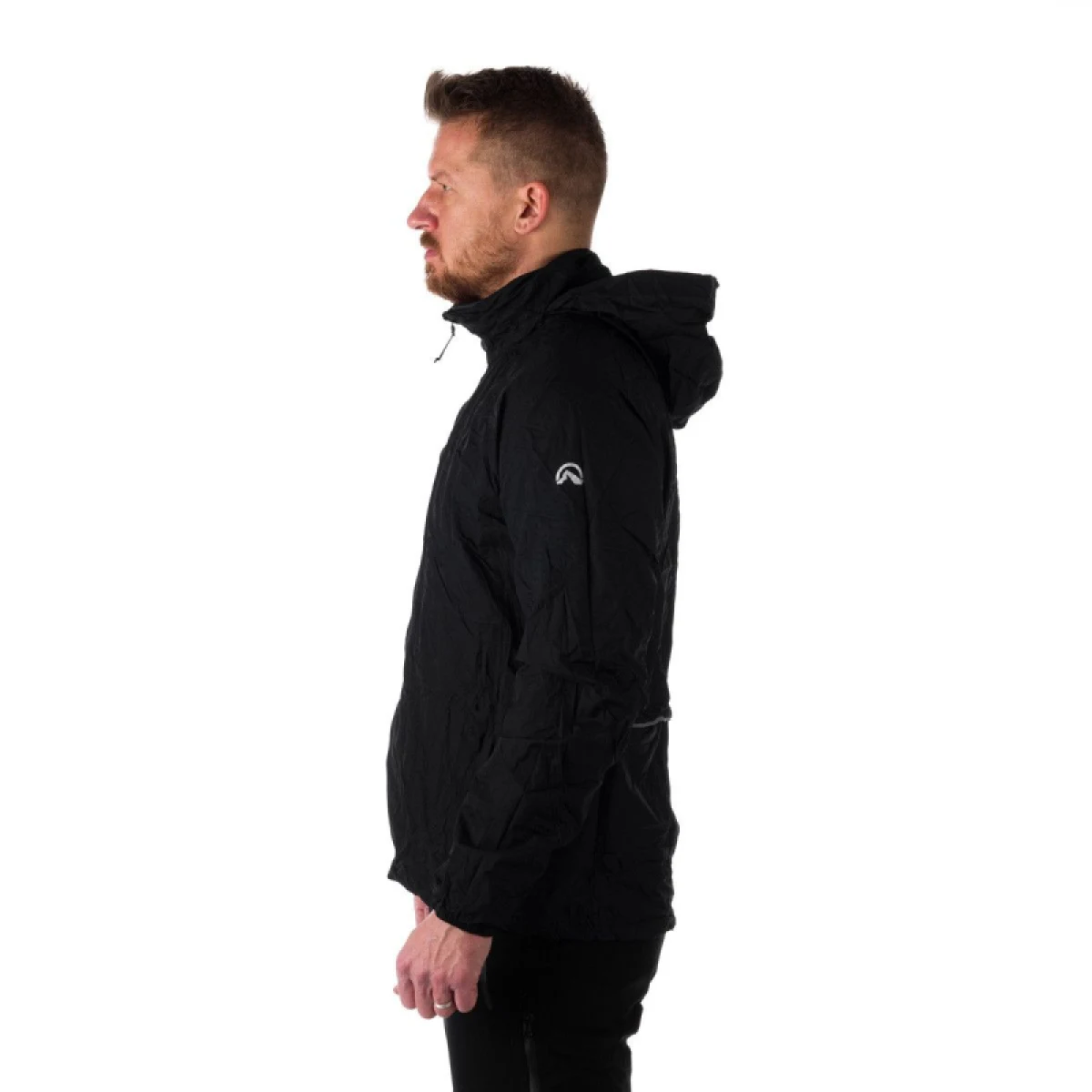 Pánska tréningová bunda s kapucňou NORTHFINDER NORTHKIT-BU-32682OR-black · záber 2