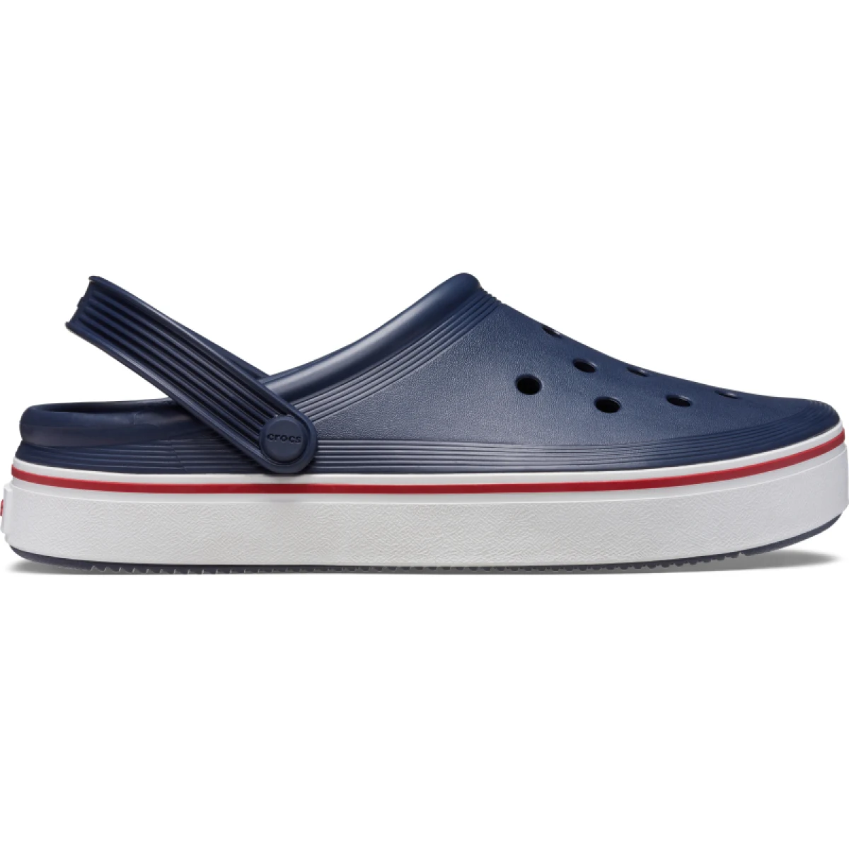 Kroksy (rekreačná obuv) CROCS Crocband Off Court Clog navy · záber 2