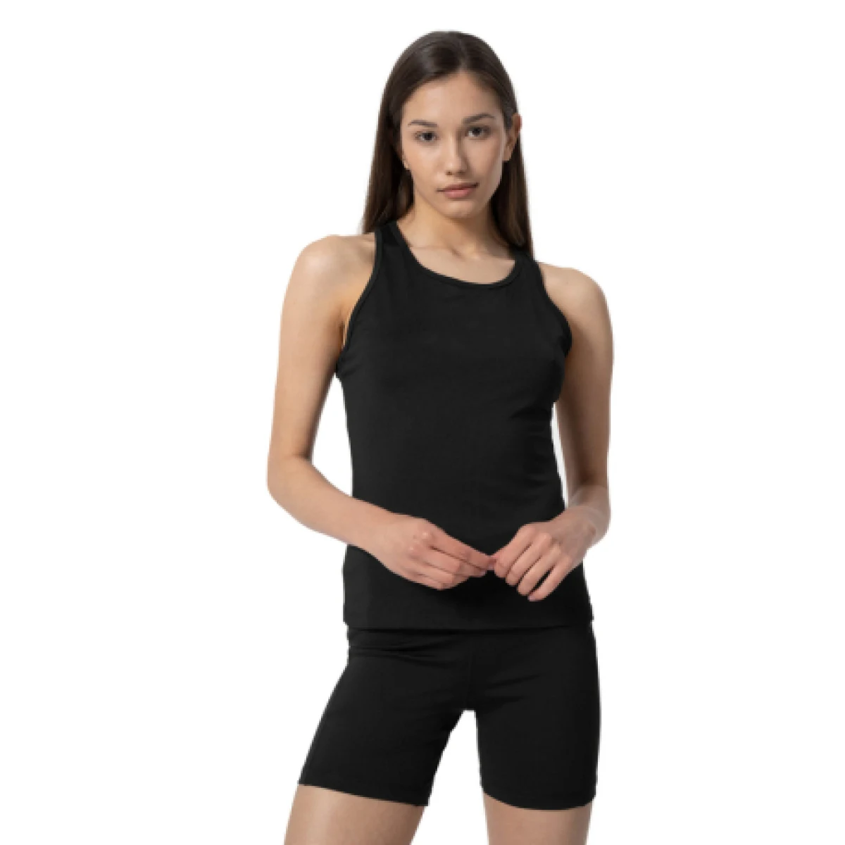 Dámske tréningové tielko 4F TSHIRT FNK F153-20S-DEEP BLACK · záber 1