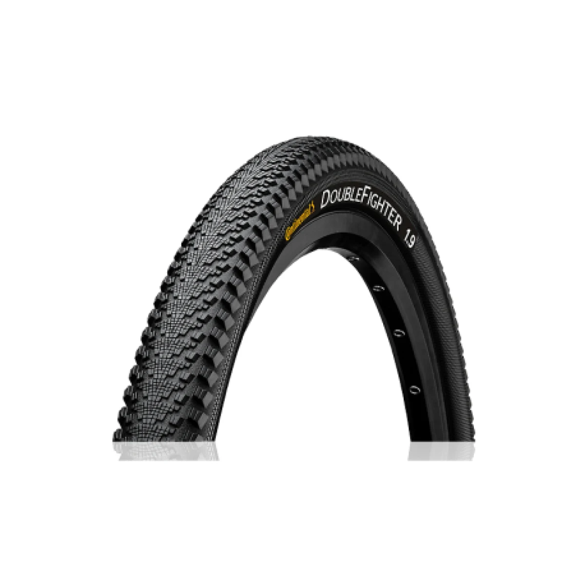 Plášť na bicykel CONTINENTAL Double Fighter III 16x1,75 · záber 1