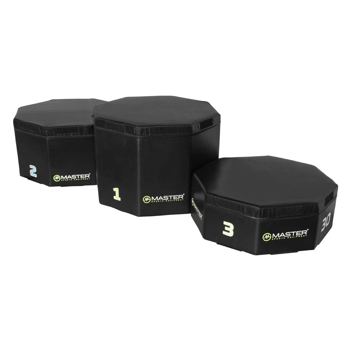 Stupne víťazov - set tréninkových plyo boxov MASTER 30, 45 a 60 cm · záber 2