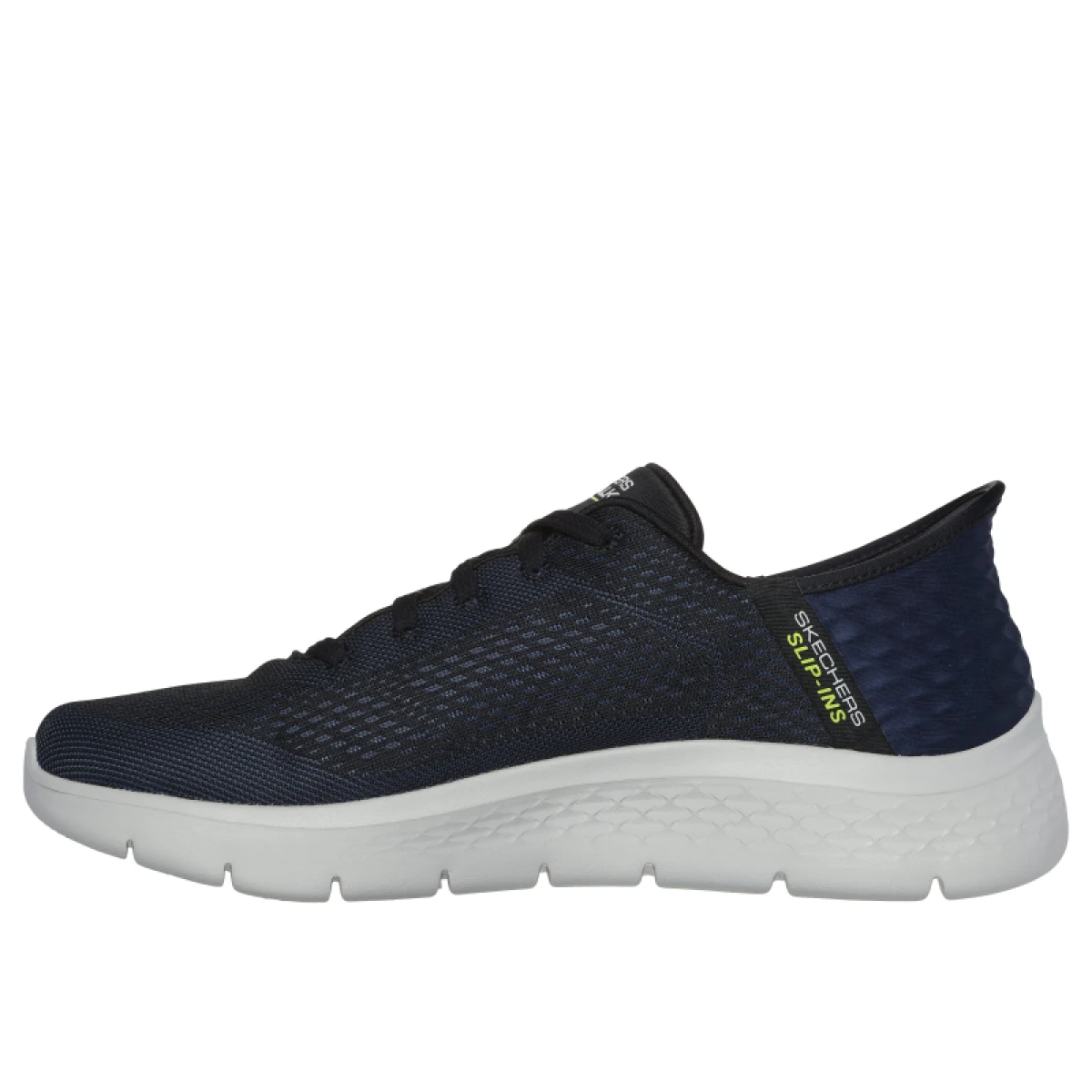 Pánska rekreačná obuv SKECHERS Go Walk Flex New World Slip-Ins navy lime · záber 3