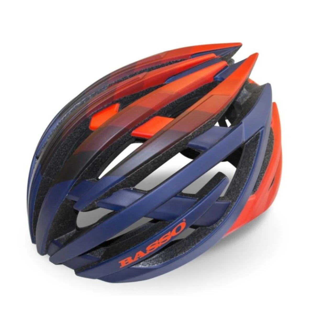 Cyklistická prilba BASSO Aliante, blue orange · záber 2