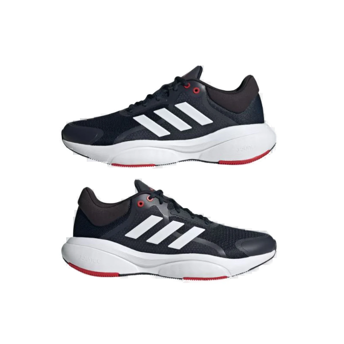 Pánska bežecká obuv ADIDAS Response legend ink cloud white better scarlet · záber 5
