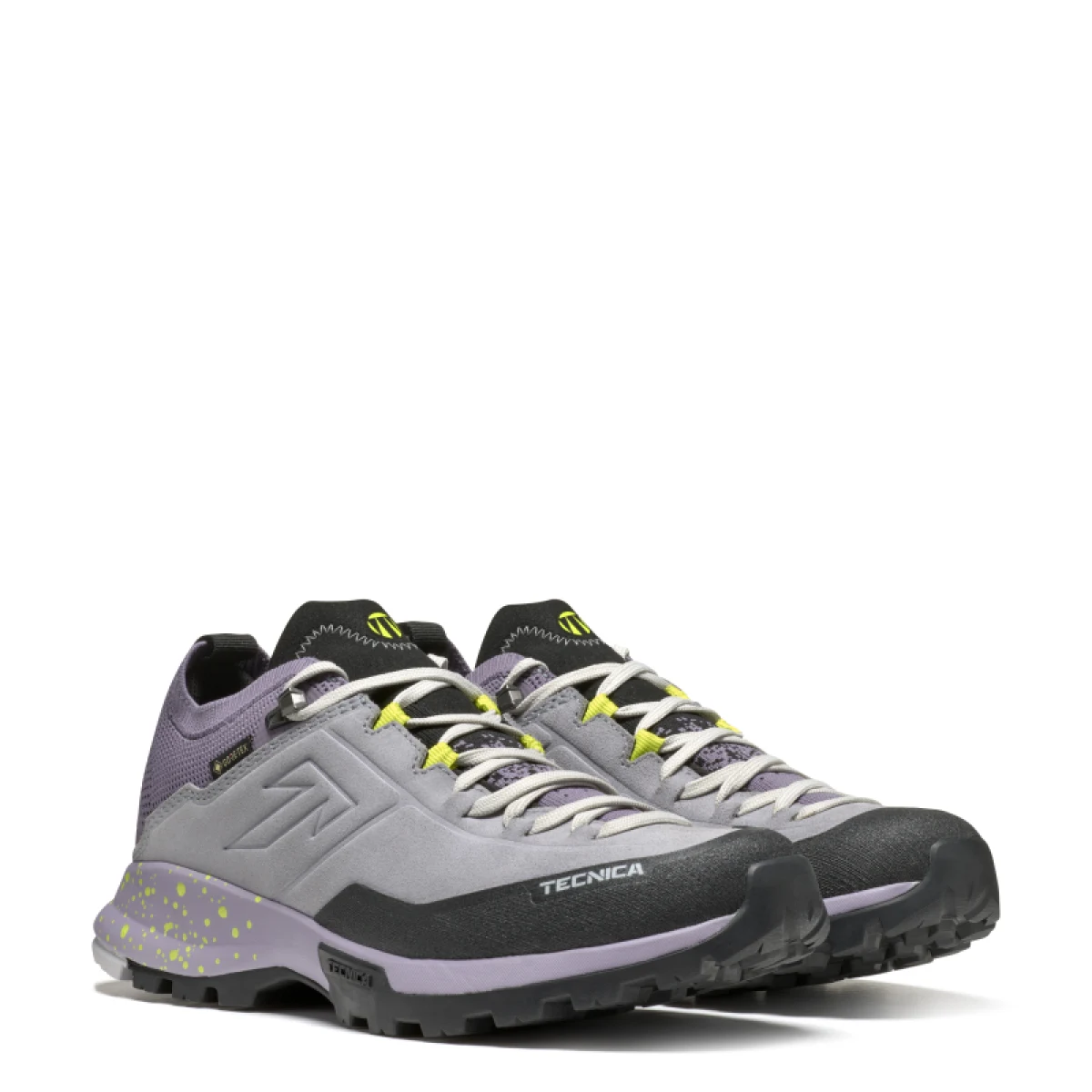 Dámska nízka turistická celokožená obuv TECNICA Forge Hike GTX Ws, grey violet · záber 4