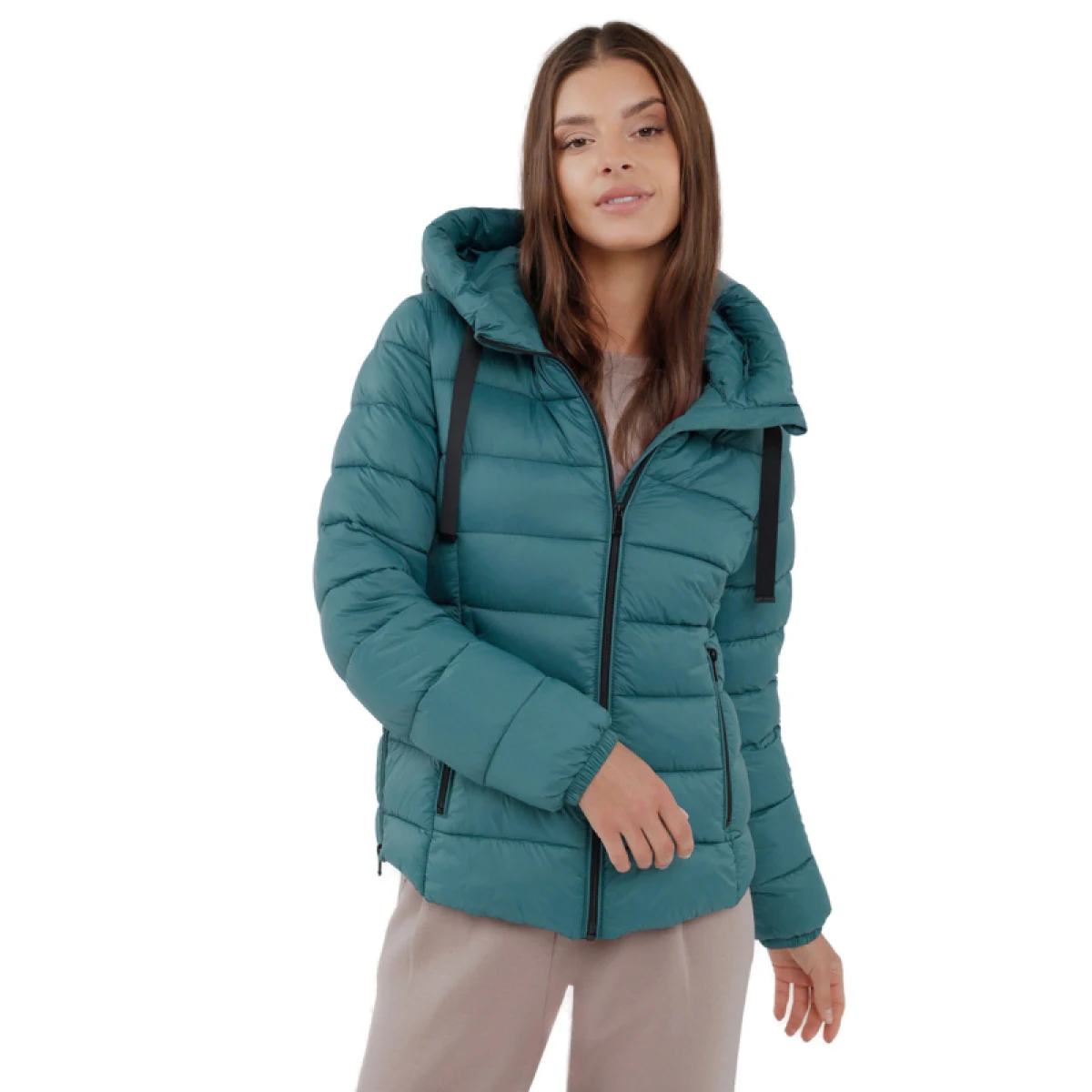 Dámska bunda VOLCANO J-NORDIC-603-TURQUOISE · záber 2