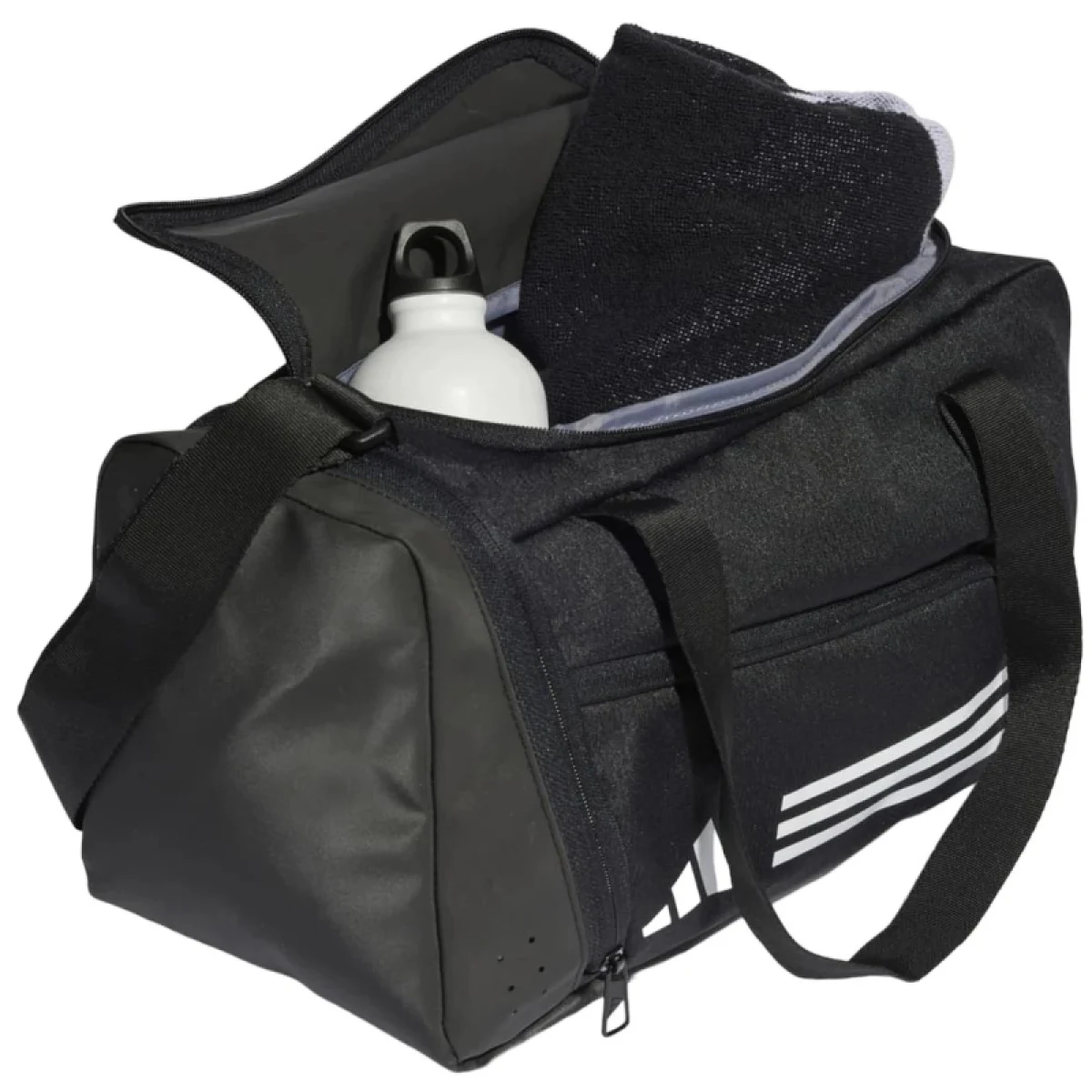 Cestovná taška ADIDAS TR DUFFLE XS BLACK WHITE · záber 3