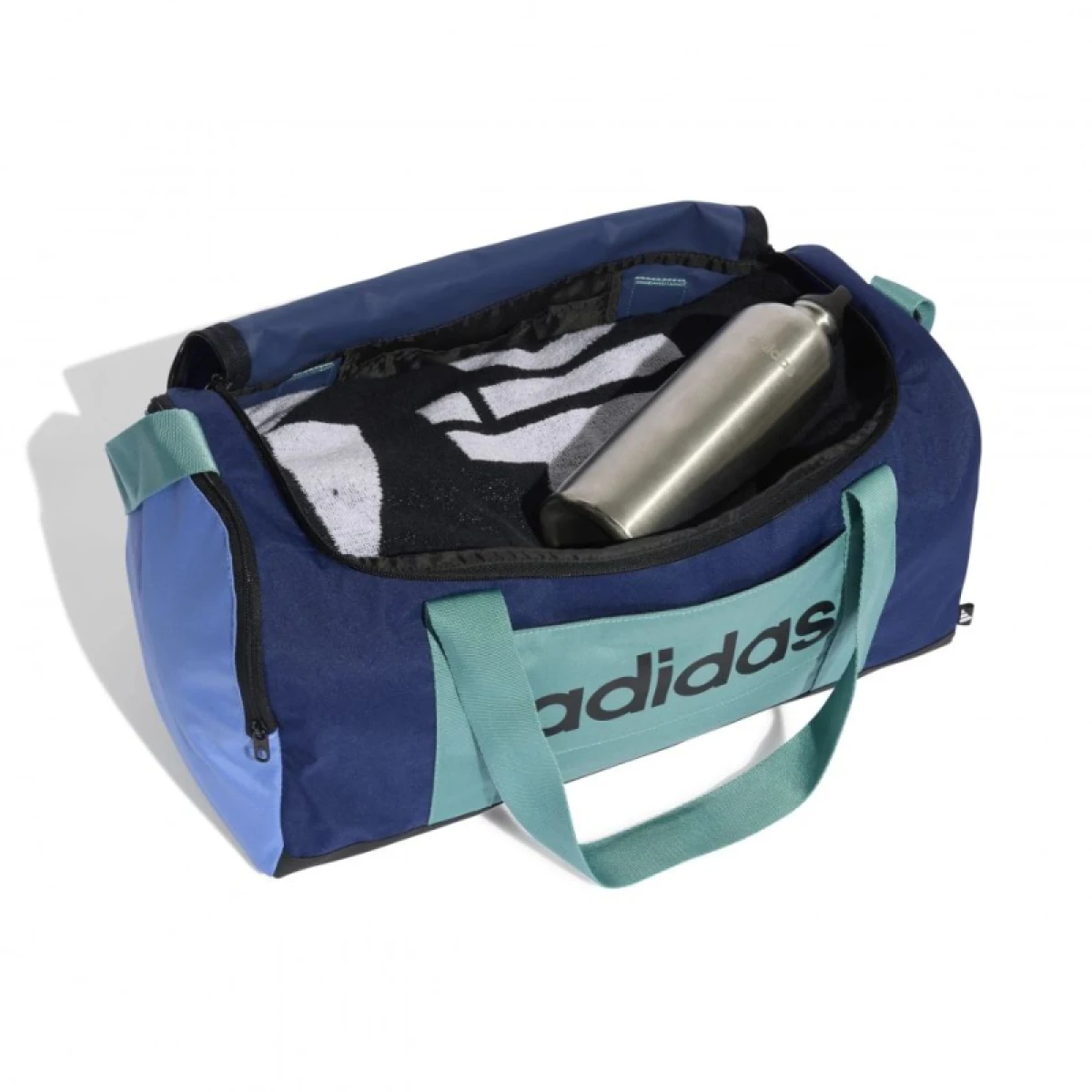 Cestovná taška ADIDAS LINEAR DUF S CB-DKBLUE POWTEA BLUFUS · záber 3